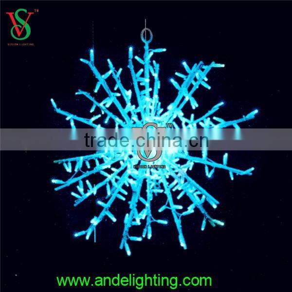 Christmas outdoor decoration lighting pole light decoration lighted star