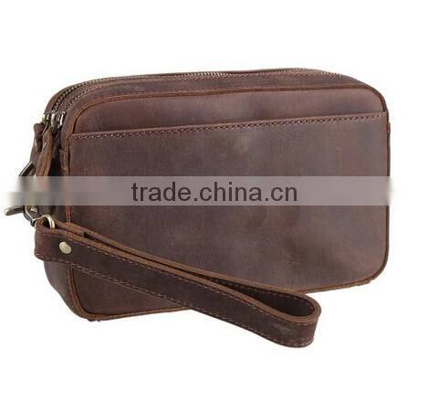 Boshiho china gift items money clutch bag mens leather bags