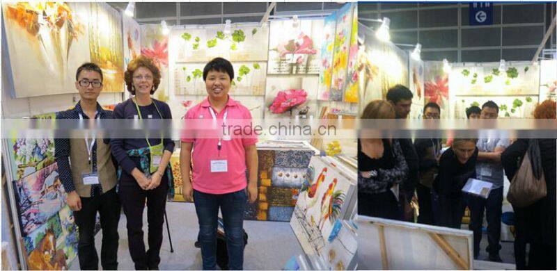 Canvas Flower Painting Handmade Oil Painting 40544