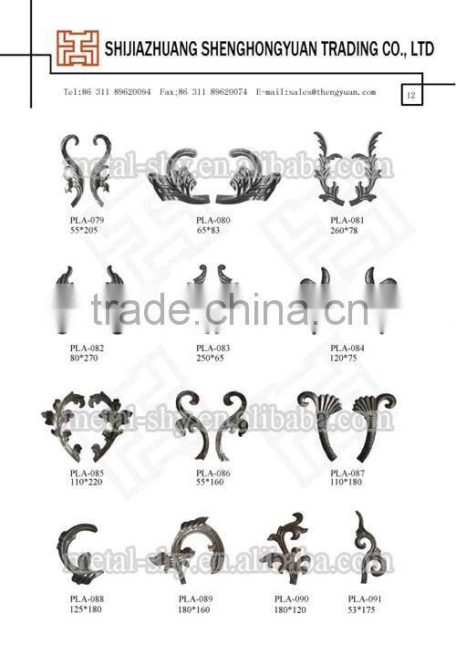 Home Decoration Metal Leaves and Flowers for Sale