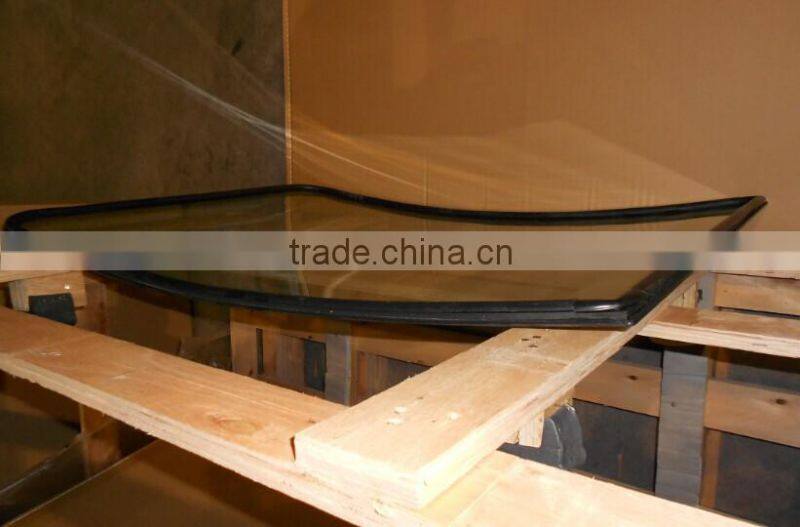 Apply to IHitachi EX-6 excavator front upper windshield GLASS seal rubber GASKET