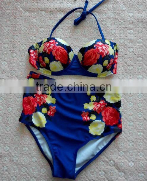 2015 New Hot Swimsuit Thong Junior Swimwear Push Up Swimming Suit For Women Sexy Strappy Junior Thong Bikini