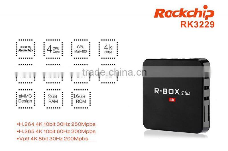 2GB+16GB Quad-Core 4K Google Andriod TV Box