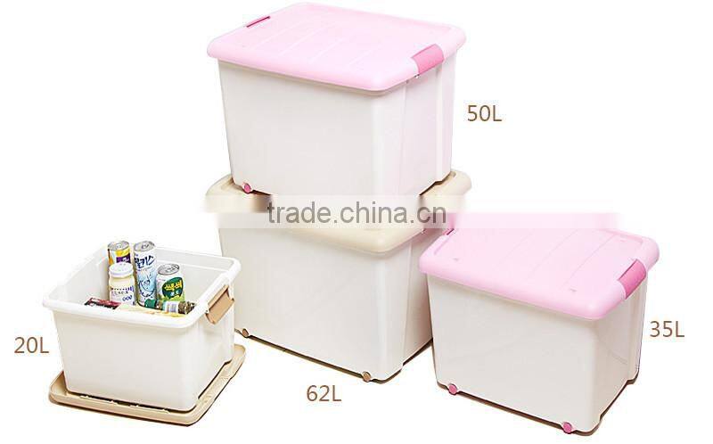 New Wholesale plastic storage box with handle