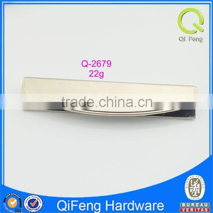 Q-2679 bag handle light gold fashion hardware for bag ornament