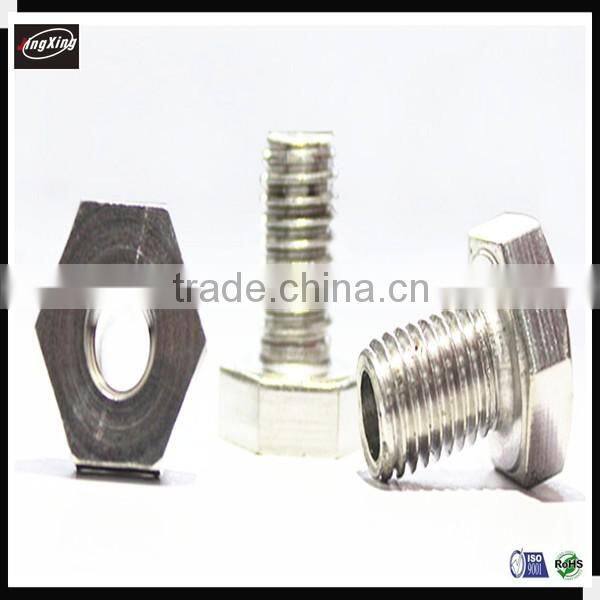 customized outside threads and inside threads screw/bolt