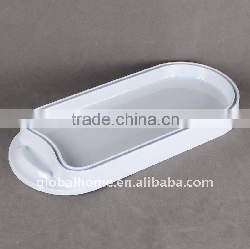 Melamine display tray