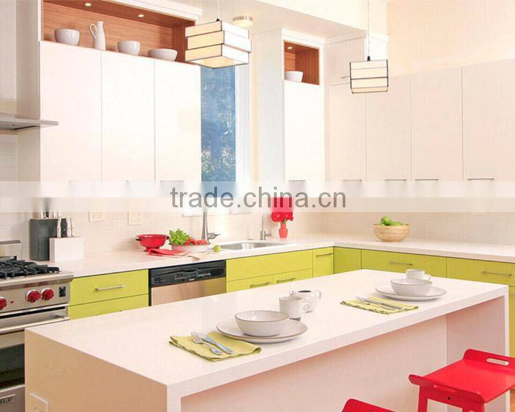 Combination kitchen cabinet colors design