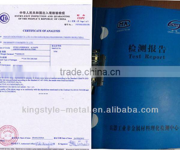 USD 3.8 aluminum paste for paints from chinese factory