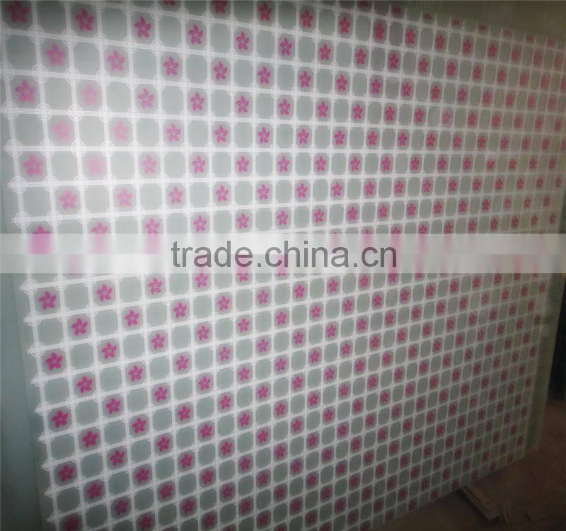 2015 china supplier silkscreen printing glass