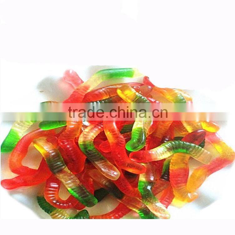 fruit flavour halal gummy worms