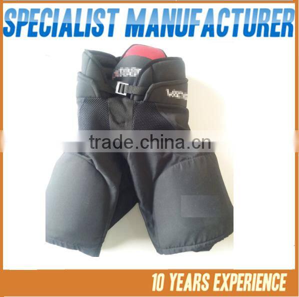 Hydrophobic mesh liner lightweight hockey pants/professional custom ice hockey pants