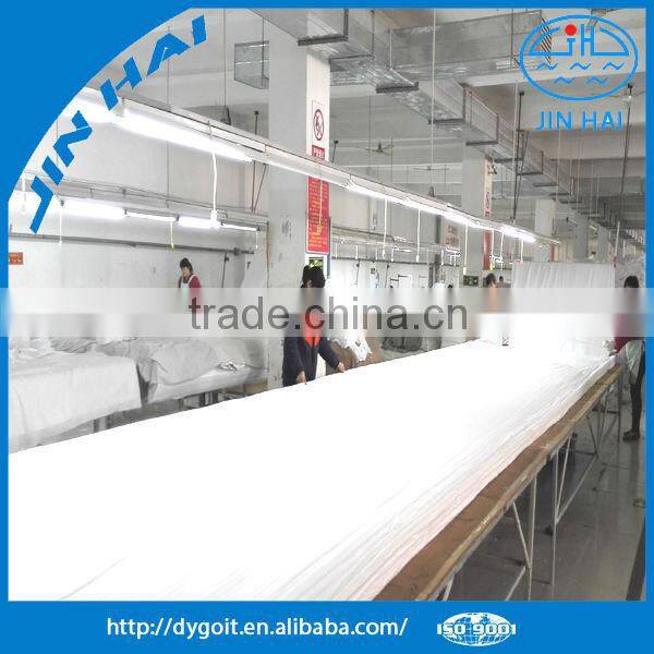 Wholesale white 100% cotton bed sheet