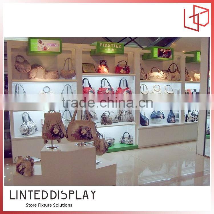 New Products bag display rack for handbag store interior decoration