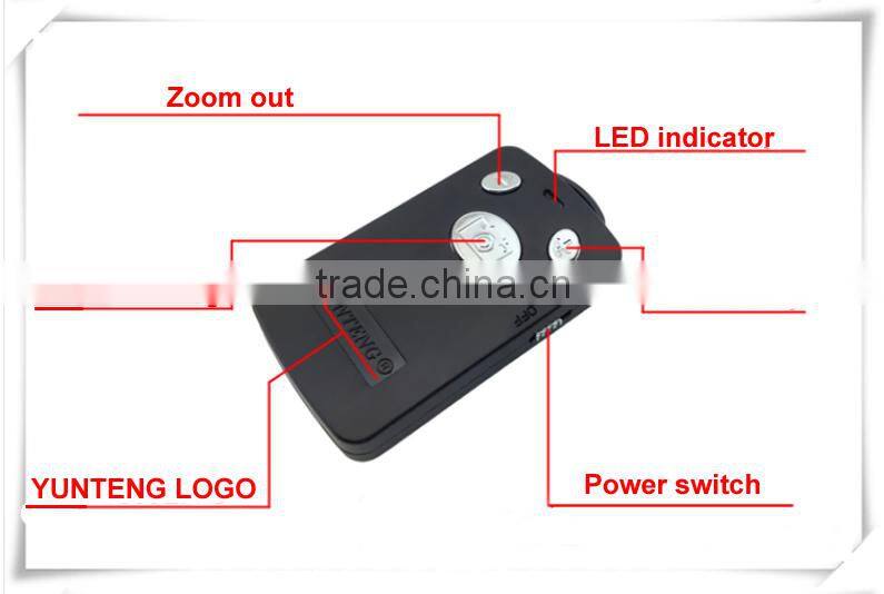 Telescopic Selfie Pole W/ Detachable Wireless Shutter Release & Clip Mount Holder For iPhone Andrpid Phones