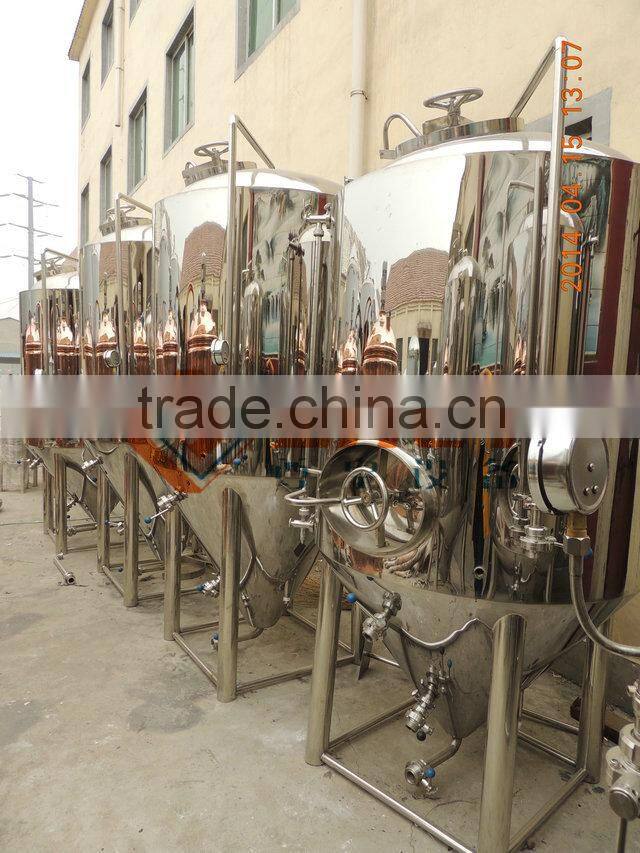 red copper hotel beer equipment micro beer machine