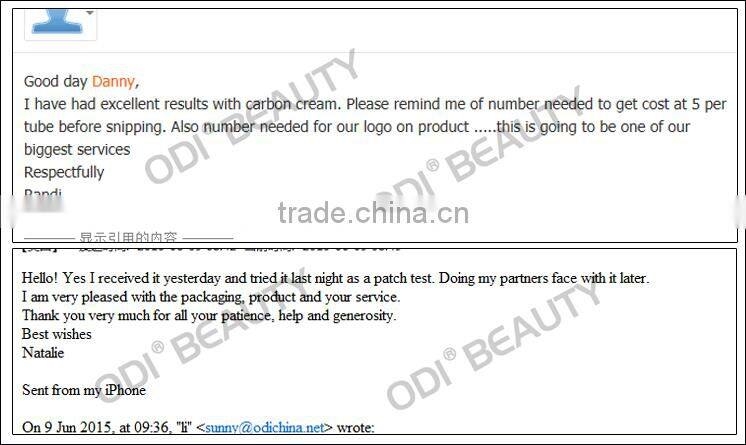 Black Doll skin rejuvenation skin whitening acne treatment for q swithch nd yag laser carbon black