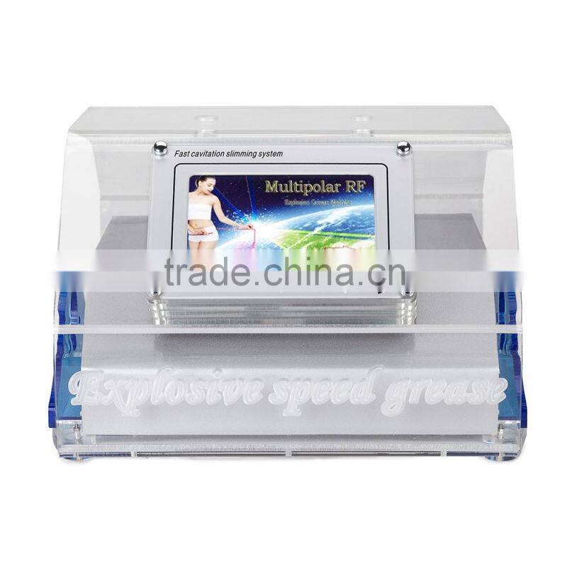 40 khz ultrasonic cavitation Radio Frequency beauty salon machines for body shaping and fitness