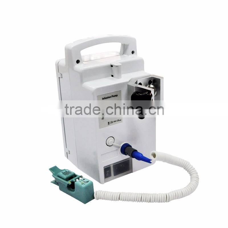 CE &ISO13485 18 month warranty factory price 0~9999ml Volume Limit portable infusion pump medical