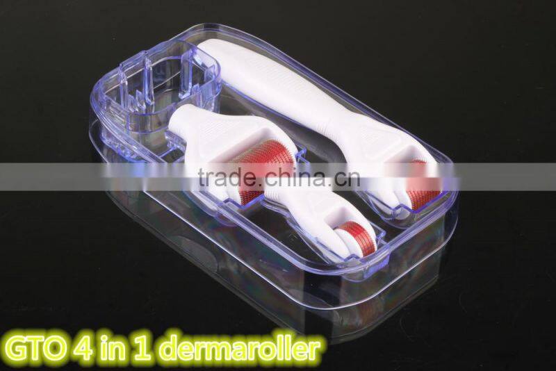 2015 GTO Newest 4 in 1 Derma Roller With Disinfecting Tank