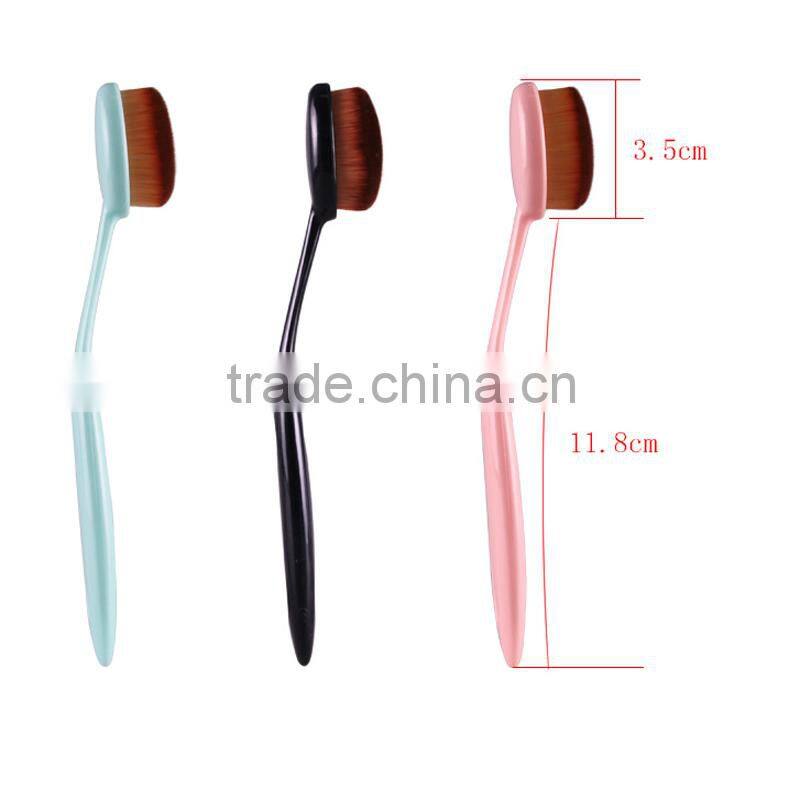 Hot sale toothbrush cosmetic make up brush foundation brush for makeup