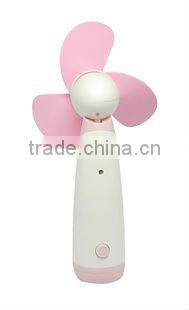 promotional gift handheld mini fan/battery operaed handy fan for kids
