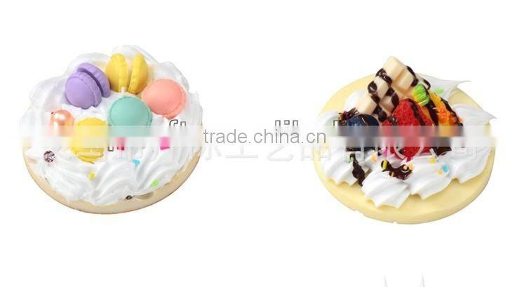 Soft PVC Cake Mirror/Simulation Cake Mirror/Portable Make Up Mirror