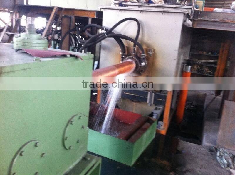 horizontal continuous casting Induction electrical Furnace for brass copper alloy bronze
