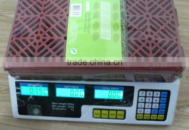 Plastic Tiles garden supply