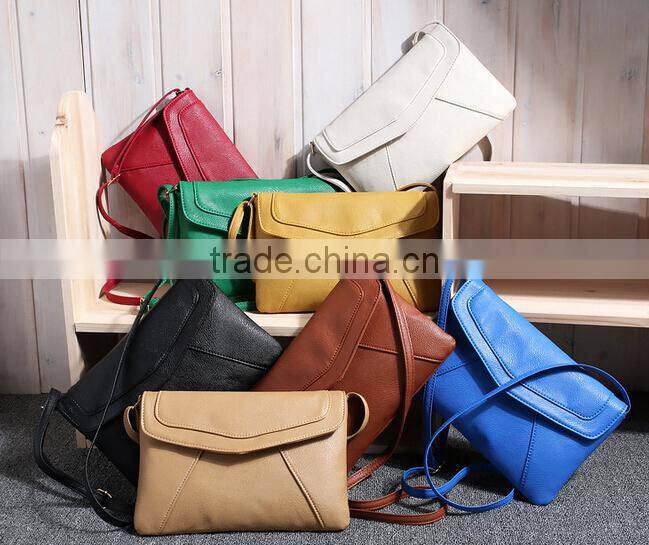 PU Leather Envelope Shoulder Crossbody Bag Clutch Bag