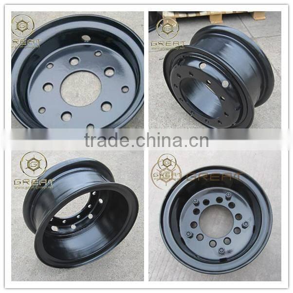 Wheel rim for 6.50-15 forklift rim