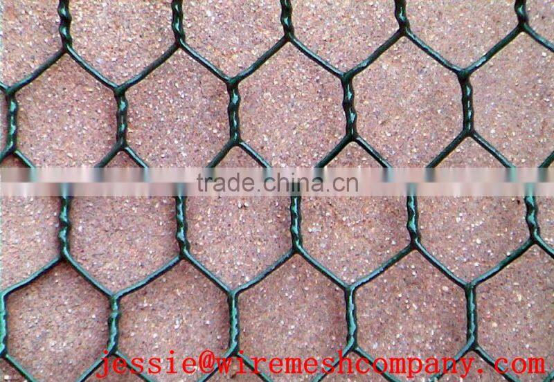 Anping best price PVC coated hexagonal wire mesh