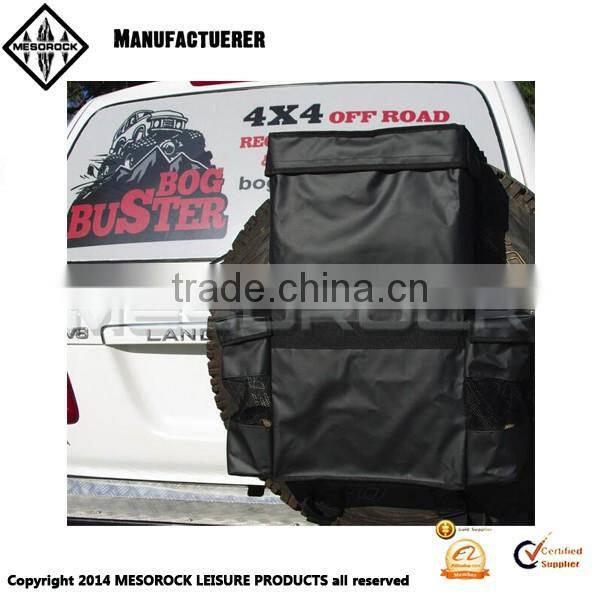 Rear Wheel Storage Rubbish Kit Recovery Bag 4X4 4WD Spare Snatch PVC