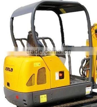 small 0.05m3 bucket W218 1.8Ton crawler type mini excavator prices