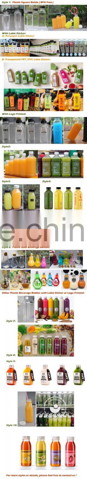 500g Food Grade Honey Jar Honey Plastic PET Bottle Supplier