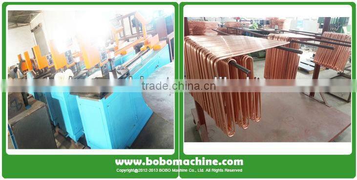 THE THREADED PIPE TYPE CONDENSER AND EVAPORATOR PRODUCTION LINE