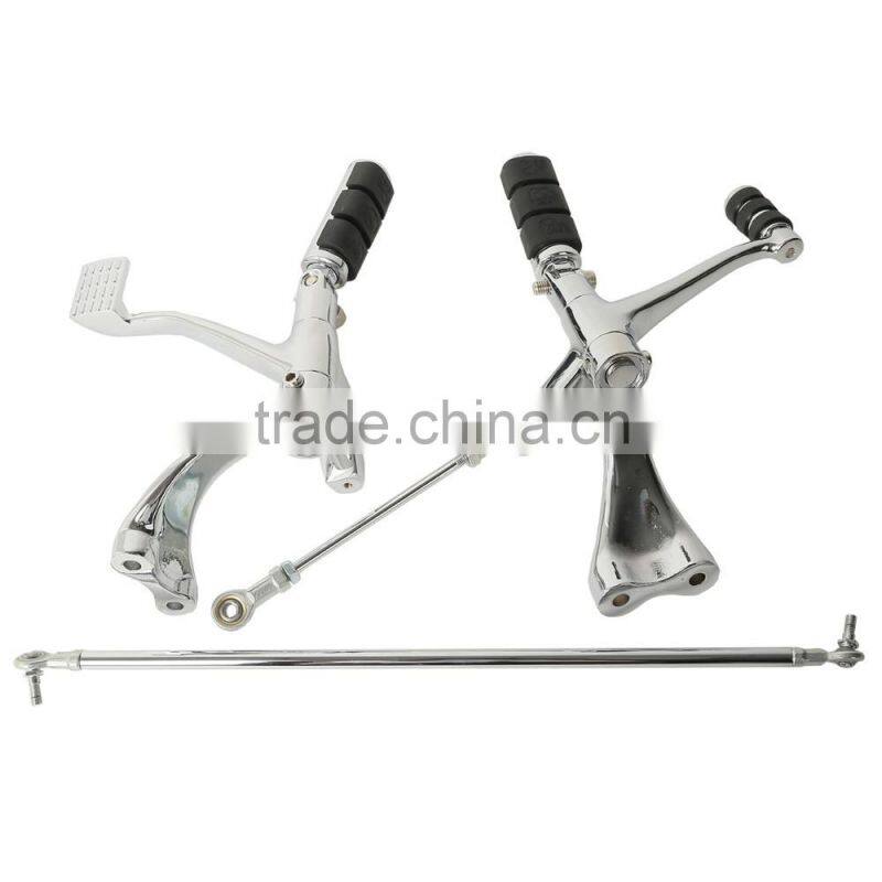 Forward Controls Complete Kit Pegs Levers Linkage For Sportster 2004-2013