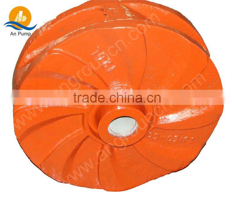 corrosion resisting slurry pump impeller