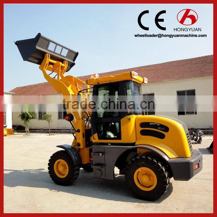 ISO Bucket capacity mini front wheel loader