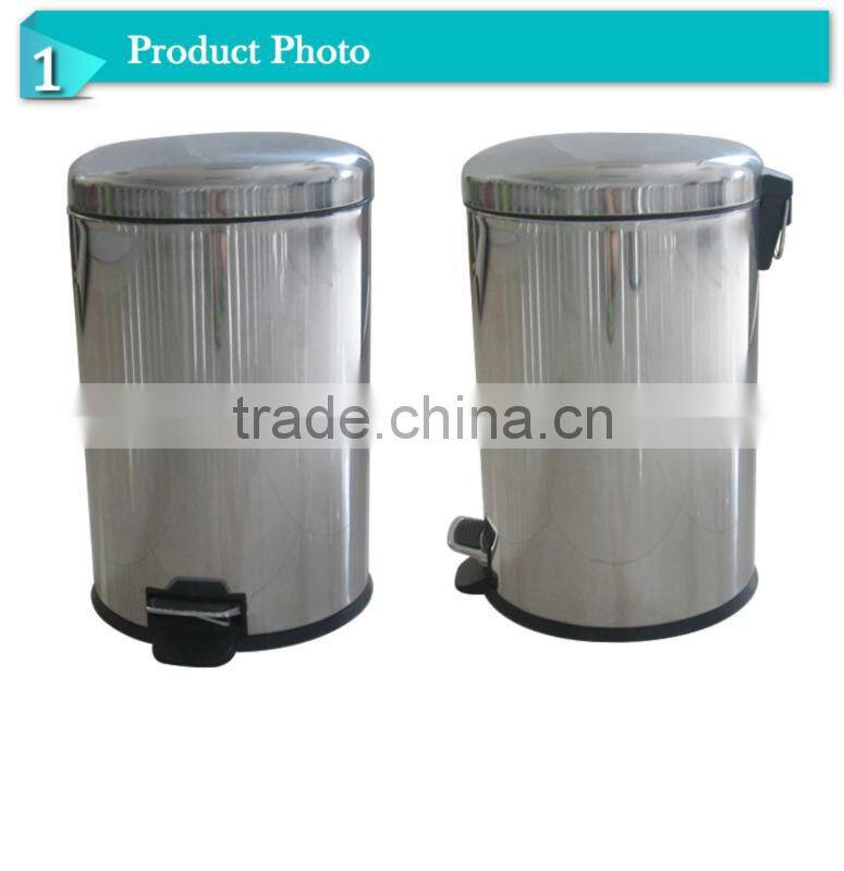 Hot sale arch cover mirror popular outdoor trans bin,toilet trans bin(DSUC)