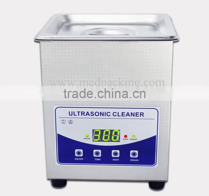 Ultrasonic Cleaner JP-010T power 80W glasses jewelery board parts cleaner 2L