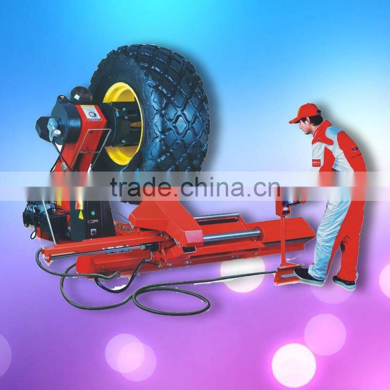 One cylinder Hydraulic lift type and single post design mobile single post lift