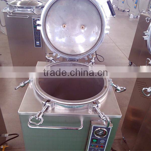 hospital industrial fullstainless steel vertical pressure steam autoclave