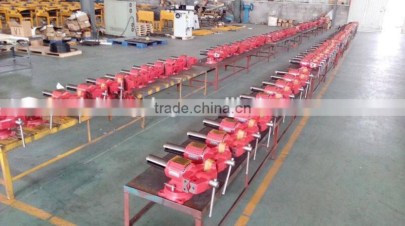 Multi-function cast bench vise 5"