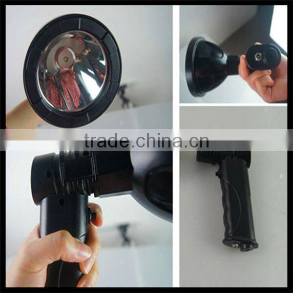 camping spotlight hunting equipment Portable ABS housing search light hand held LED Rechargeable 10w cree car spotlight