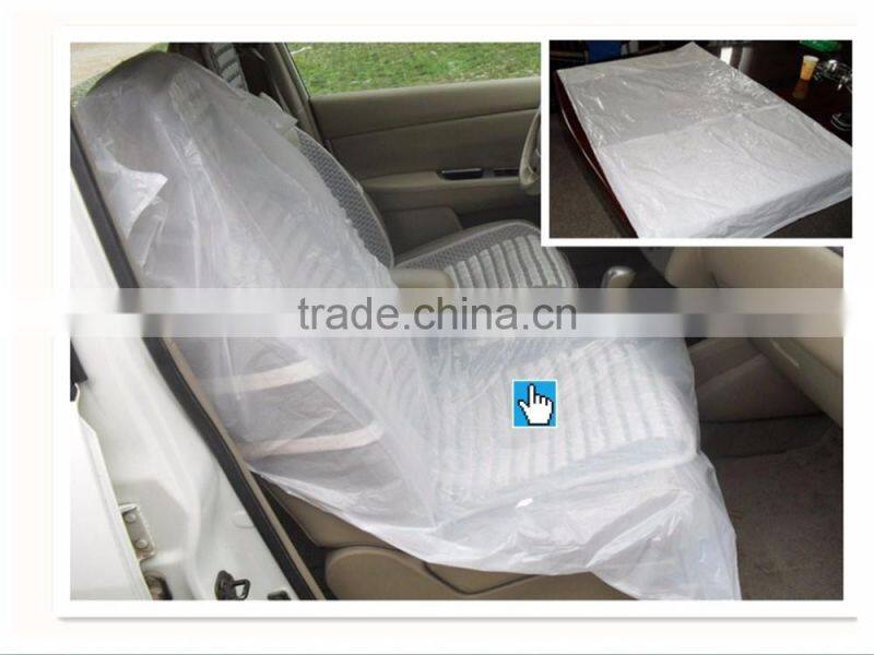 PE disposable toyota auto plastic car seat cover