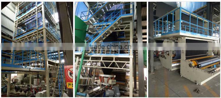Plastic high speed pe film extruder blowing machine