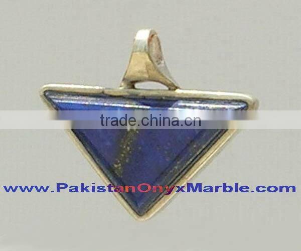 STERLING SILVER PENDANTS LAPIS LAZULI JEWELRY