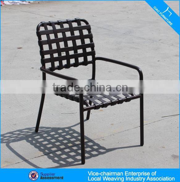 New design fashion garden furniture PE rattan dining chair