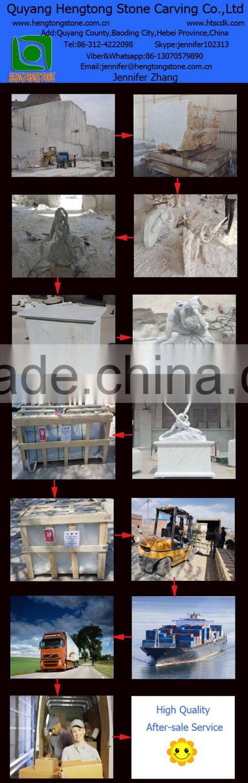 Garden Stone Little Boy Statue